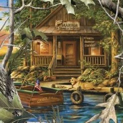 RealTree® 1,000-Piece Puzzle - Assorted Styles -Toys Elegant shop 71754 puz