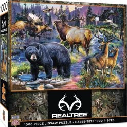 RealTree® 1,000-Piece Puzzle - Assorted Styles -Toys Elegant shop 71940 box3d