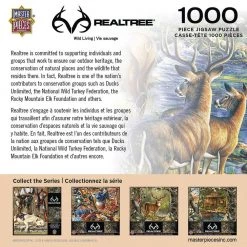 RealTree® 1,000-Piece Puzzle - Assorted Styles -Toys Elegant shop 71940 boxback