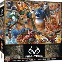 RealTree® 1,000-Piece Puzzle - Assorted Styles -Toys Elegant shop 71942 box3d