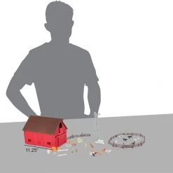 Tomy 1:64 Scale ERTL Farm Country Western Barn Playset 10 Tomy 1:64 Scale ERTL Farm Country Western Barn Playset -Toys Elegant shop 71o 3tcgmnl ac sl1500