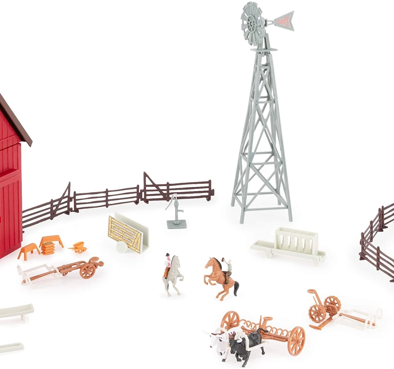 Tomy 1:64 Scale ERTL Farm Country Western Barn Playset 3 Tomy 1:64 Scale ERTL Farm Country Western Barn Playset - Image 3