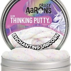 Crazy Aaron's Enchanting Unicorn Glow Putty Tin 4"