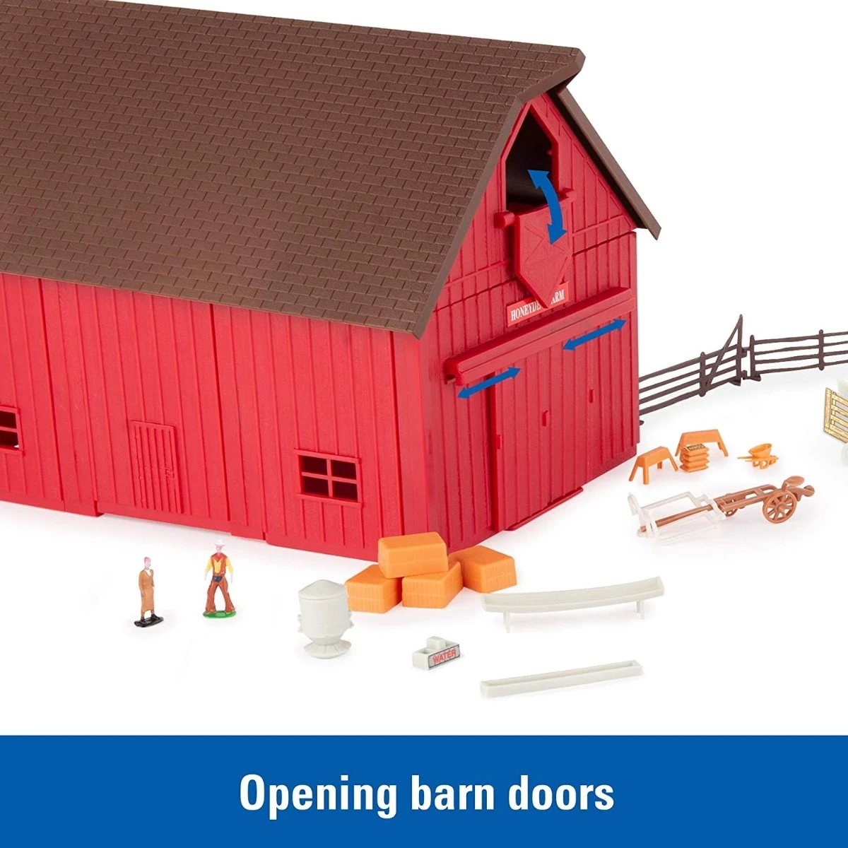 Tomy 1:64 Scale ERTL Farm Country Western Barn Playset 2 Tomy 1:64 Scale ERTL Farm Country Western Barn Playset - Image 2