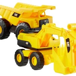 Cat Tough Rigs 2-Pack Dump Truck & Excavator
