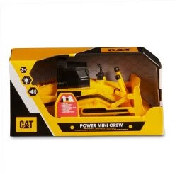 CAT Power Mini Crew Construction Vehicles with Lights and Sounds Assortment -Toys Elegant shop 82260 cat power mini crew light and sound bulldozer