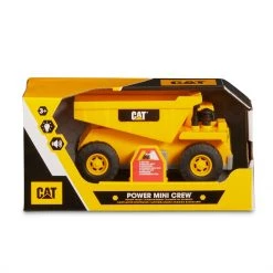 CAT Power Mini Crew Construction Vehicles with Lights and Sounds Assortment -Toys Elegant shop 82260 cat power mini crew light and sound dump truck