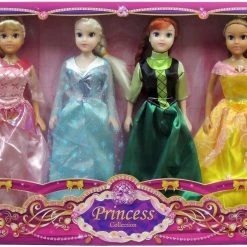 Princess Dolls 6 Pk 11.5"