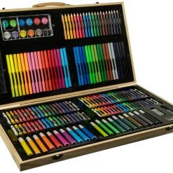 Art Set in Wooden Case 180pc