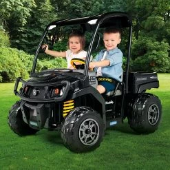 Peg Perego John Deere Gator XUV Midnight Black -Toys Elegant shop igod0093 12