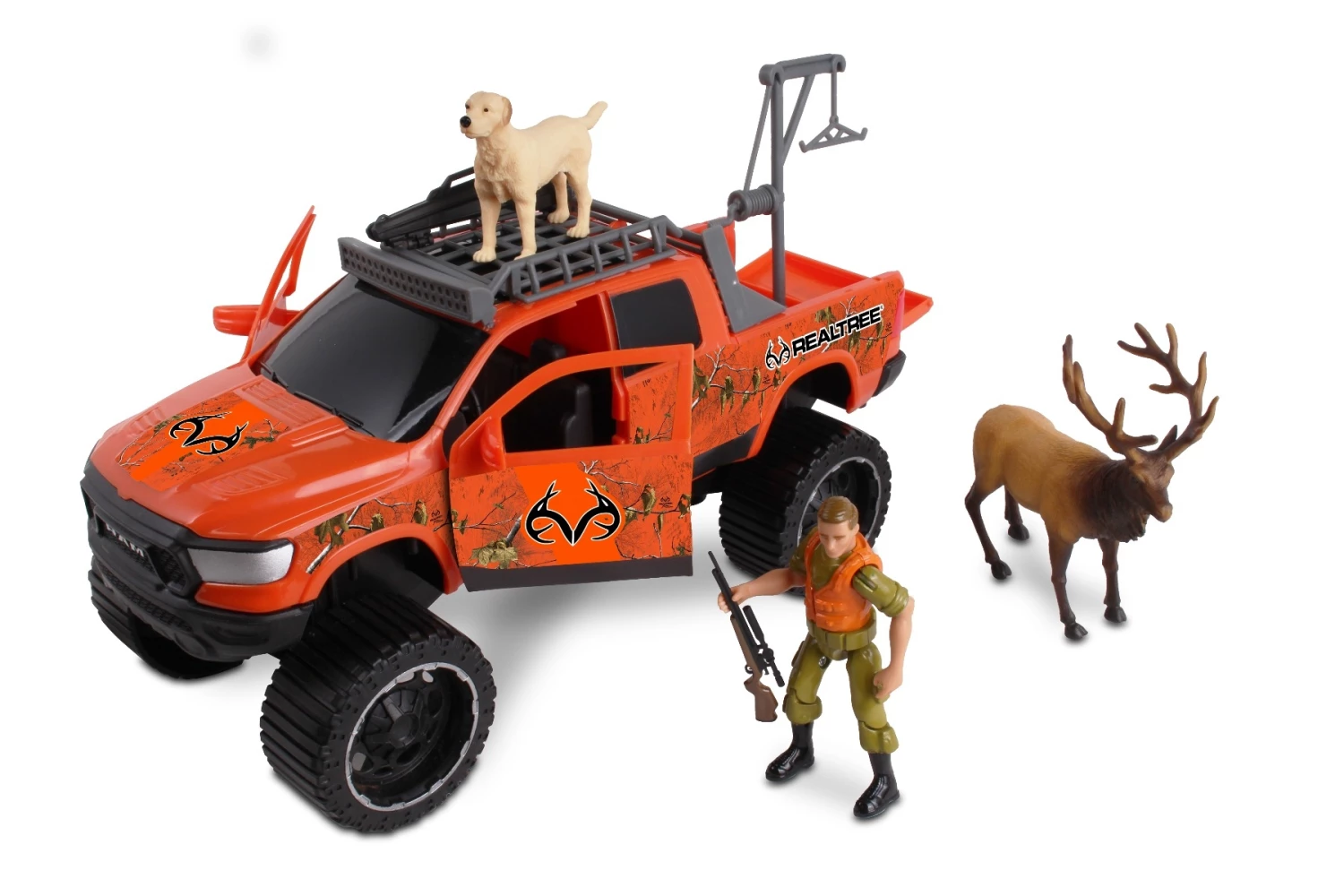 NKOK Real Tree 8pc Free-Wheel Playset 1:18 1 NKOK Real Tree 8pc Free-Wheel Playset 1:18