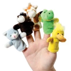 Schylling Animal Finger Puppets