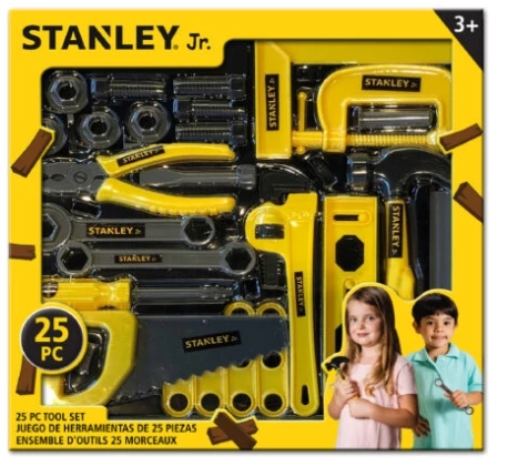 Stanley Jr. 25 Piece Toolset 1 Stanley Jr. 25 Piece Toolset