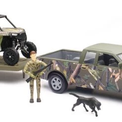 New Ray Wildlife Camo Truck with Polaris RZR XP1000 Hunting Set
