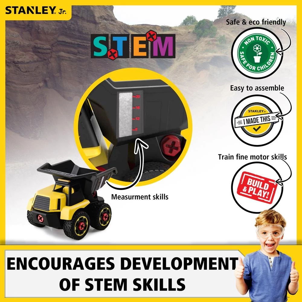 Stanley Junior Take A Part Dump Truck 2 Stanley Junior Take A Part Dump Truck - Image 2