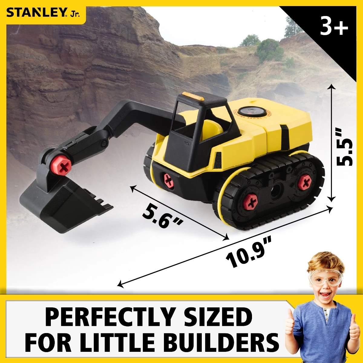 Stanley Junior Take A Part Excavator 4 Stanley Junior Take A Part Excavator - Image 4