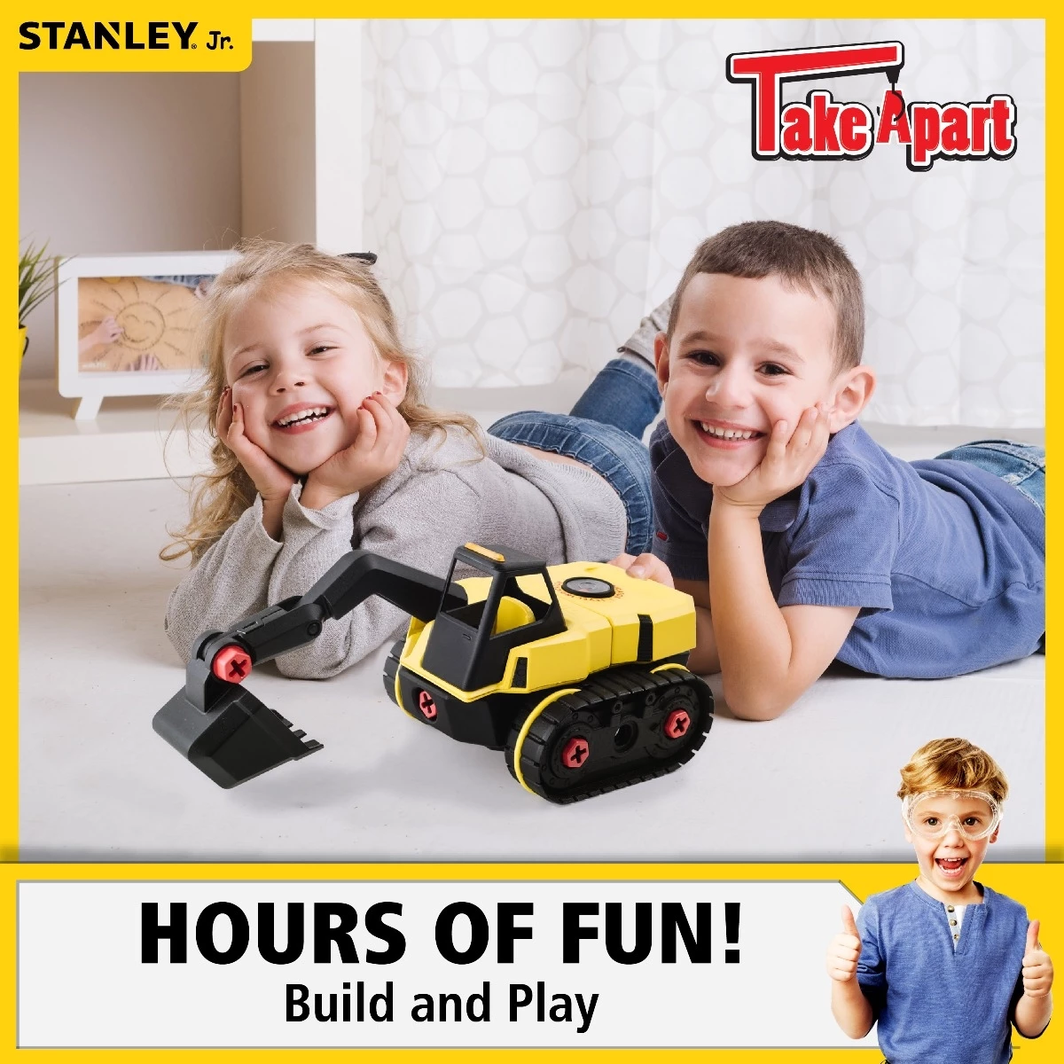 Stanley Junior Take A Part Excavator 2 Stanley Junior Take A Part Excavator - Image 2